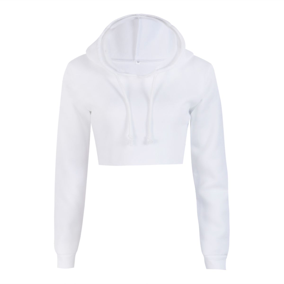 Vanilla Inc /® Ladies Womens Crop Hoodie New Hooded Hoody Sweatshirt Plain Jumper Heavy Sweat Pullover Tops