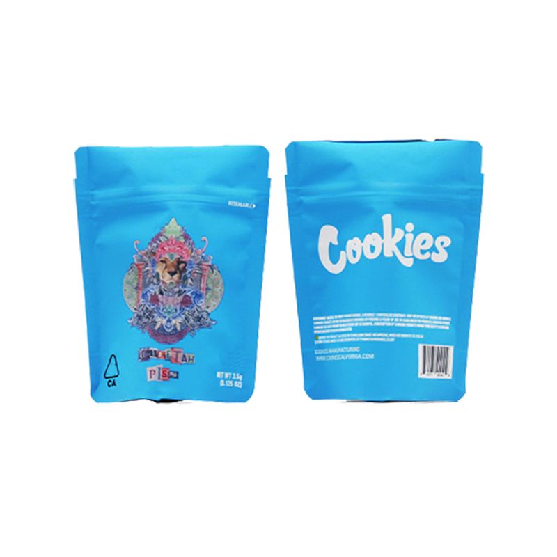 Newest COOKIES California SF 3.5g Mylar Childproof 420 Flower Packaging