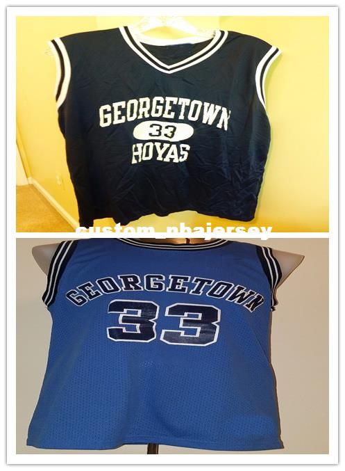 Patrick Ewing Jersey 33 Georgetown Hoyas College Sewn Baketball Jersey Sports Mem Cards Fan Shop Other Fan Apparel Souvenirs Romeinformation It