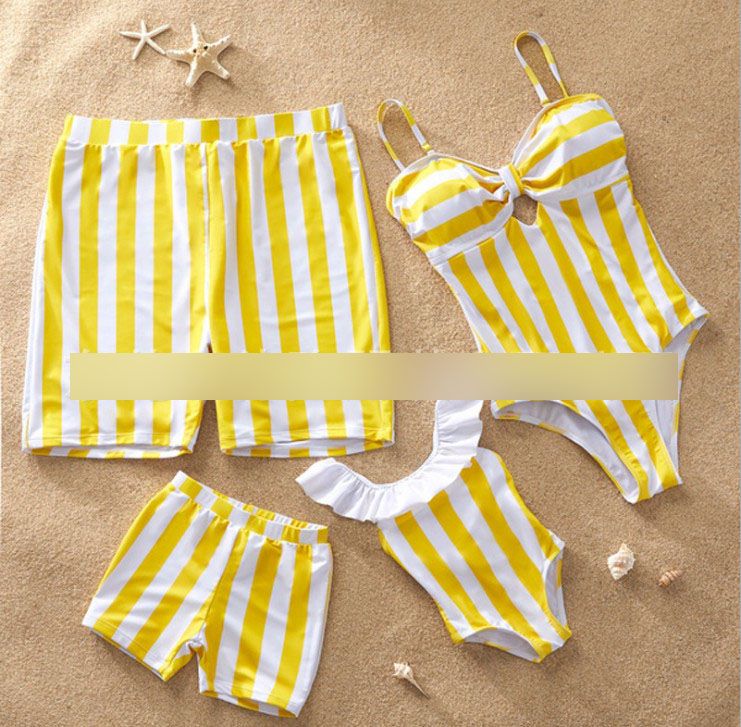 matching baby boy and girl swimsuits