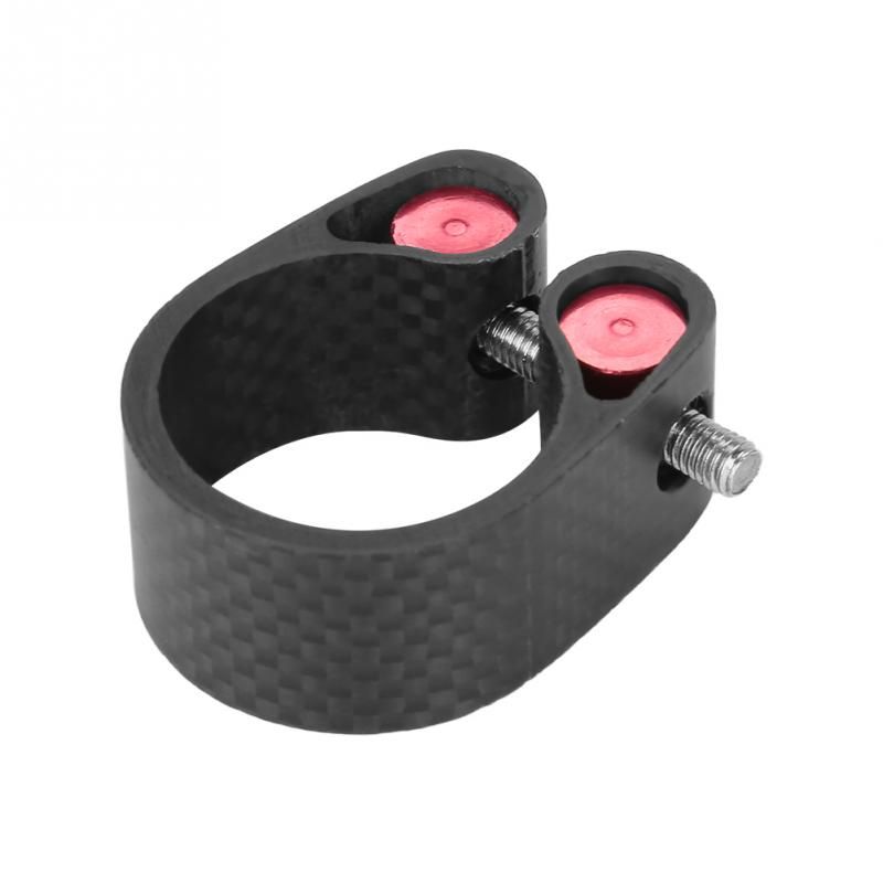 Gray Ultralight Carbon Seat Clamp