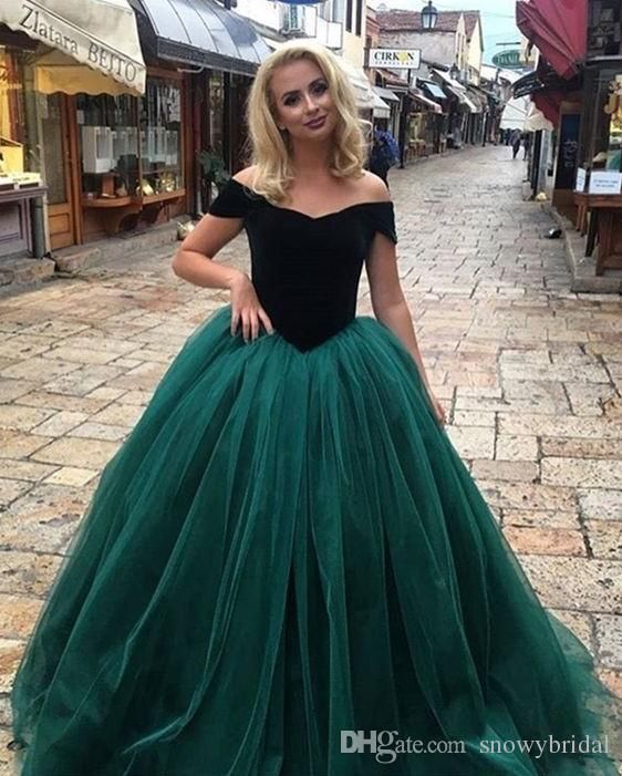 green princess dress