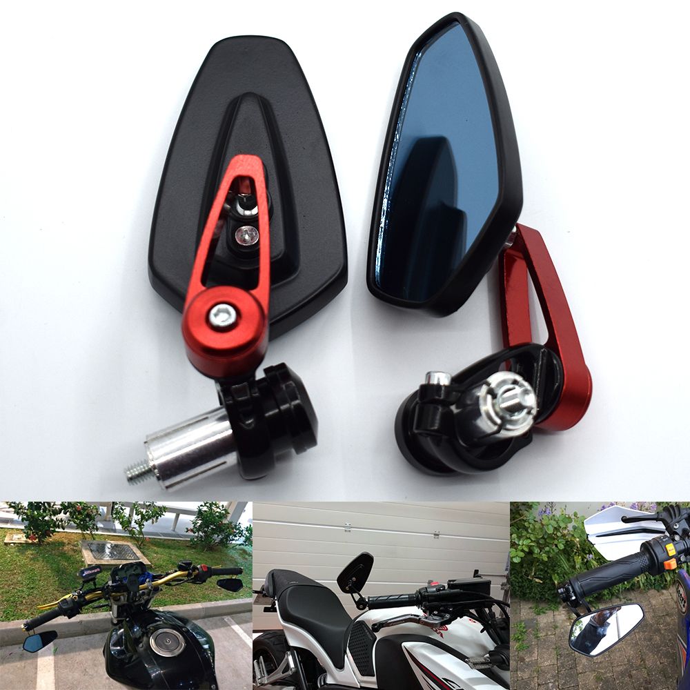 For Mirrors Motorcycle Accessories Side Mirror CNC Aluminum Mirror