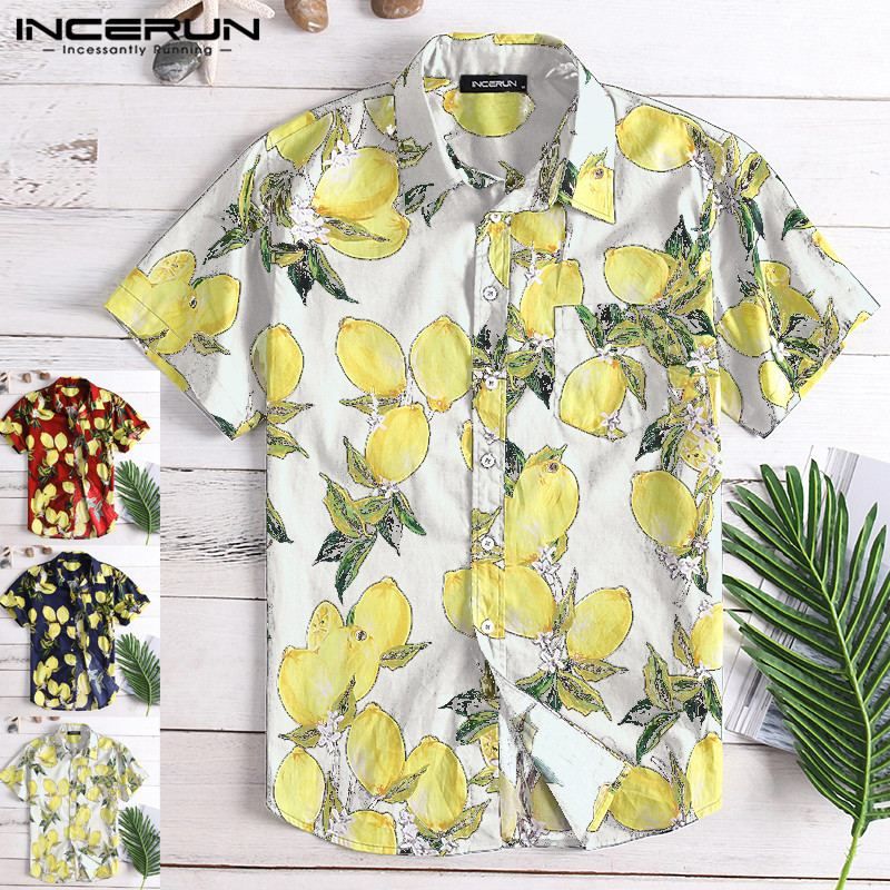 men lemon shirt