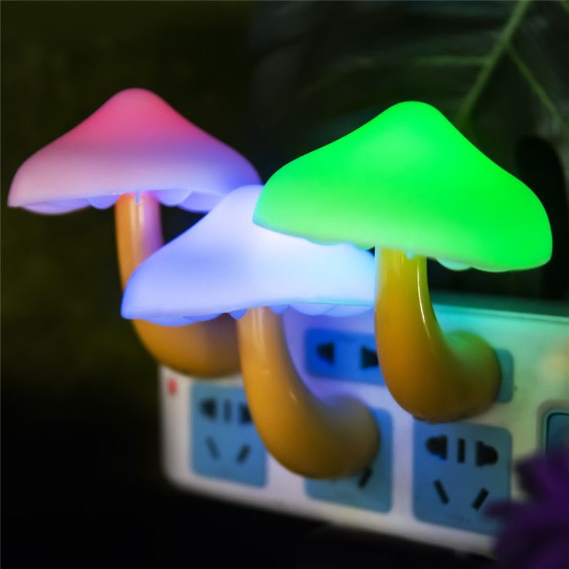Baby Warm Lampe 2020 Mushroom Night Light LED Lamp Child Gifts Baby Warm Lamp Room