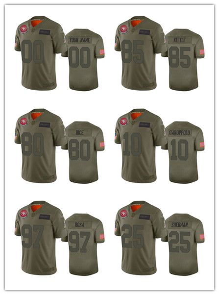 jimmy garoppolo salute to service jersey