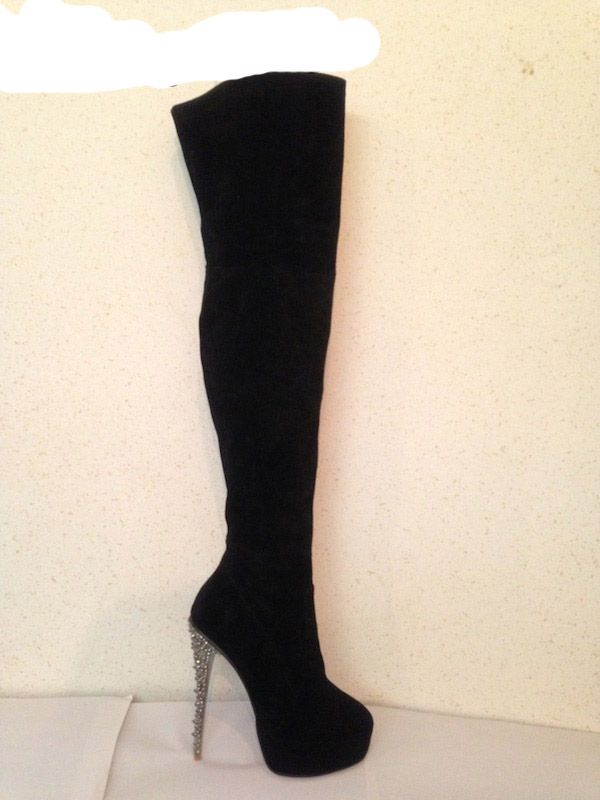 botas altas para mujer con tacon