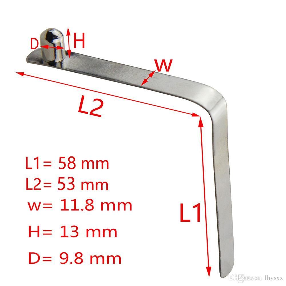 5 Kayak Paddle Tent Pole Push Button Spring Snap Clip Locking Tube Pin SI 9mm for sale online
