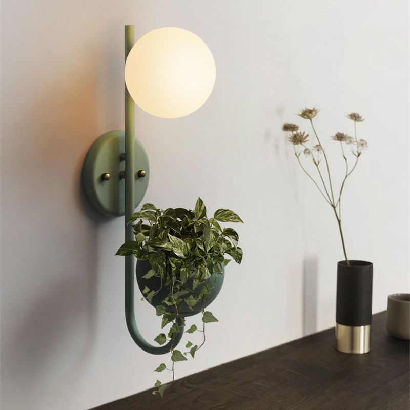 Acheter Macarons Nordiques Couleur Plante Appliques Murales Chambre A Coucher Salle De Bains Boule En Verre Applique Murale Restaurant Magasin De Vetements Cafe Decoration Murale Lampe Escalier De 130 42 Du Britlightingfactory