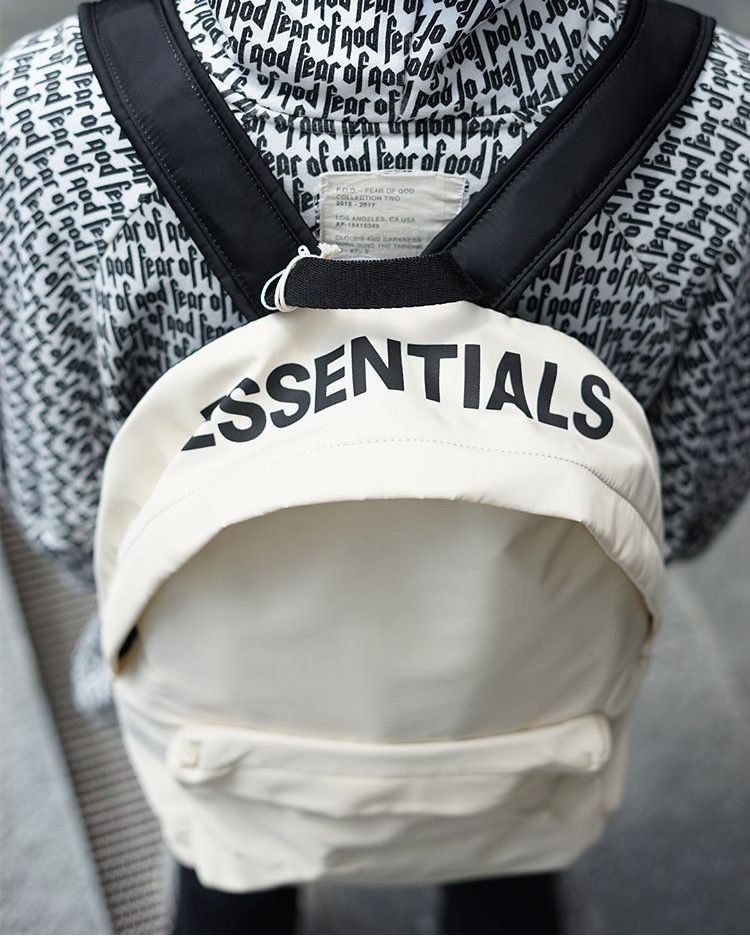 fear of god essentials waterproof backpack