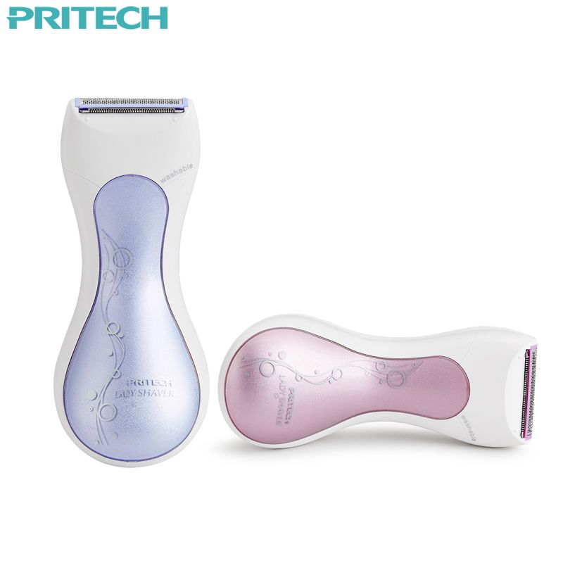 2017 Pritech Electric Ladys Shaver With Charging Plug Base Hair Removal