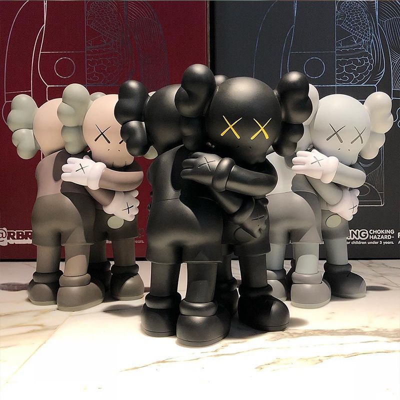 Kaws Together Hug Collection Action Figures Toys For Children Street