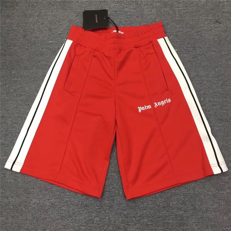 Acquistare Palm Angels TOP Best Quality 19ss Hiphop PA Palm Angels  Pantaloncini Da Ricamo A Righe Uomo Donna Pantaloncini Di Cotone Moda Pista  Pantaloni Economico | Consegna Veloce E Qualità | DHgate Italy