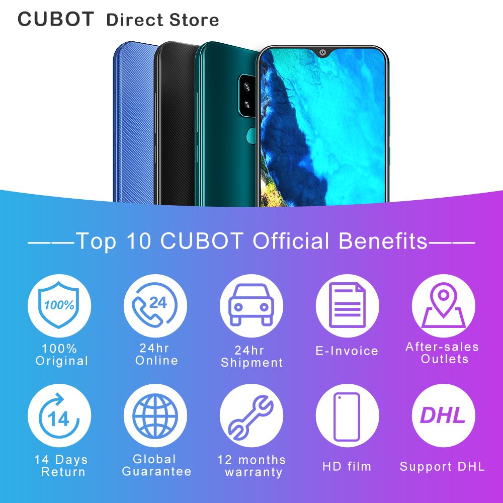 Cheap Cubot Quest Lite IP68 Sports Rugged Phone MT6761 5.0 Android 