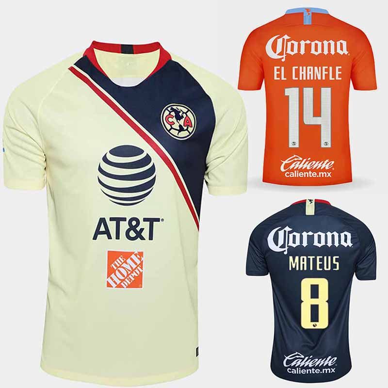 club america jersey naranja