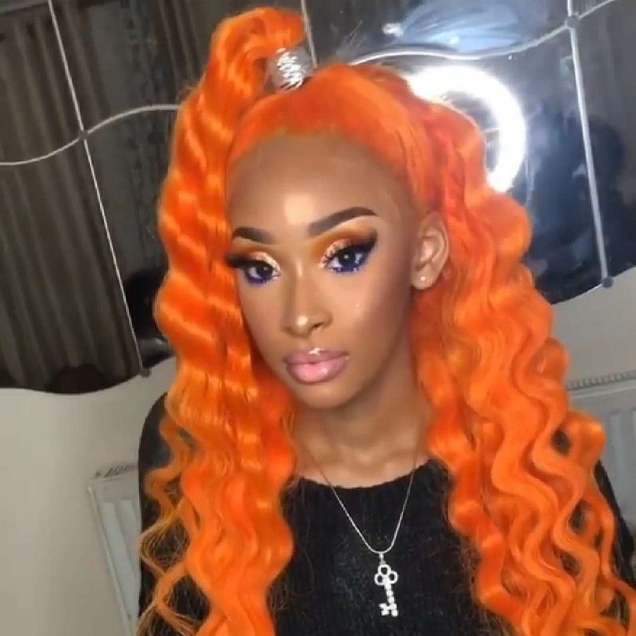 parrucca arancione