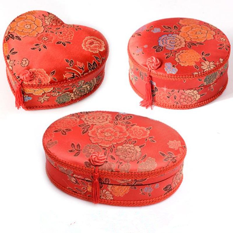 2020 Wedding Fabric Sewing Box Home Wedding Dowry Sewing Kit Stitching
