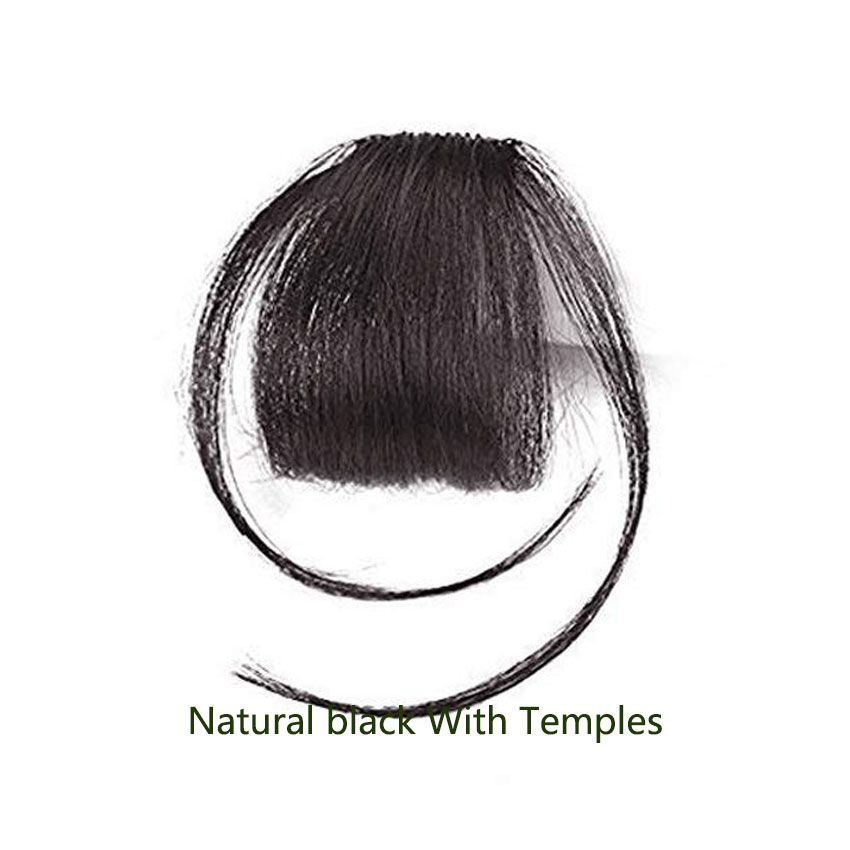 Naturlig svart med tempel