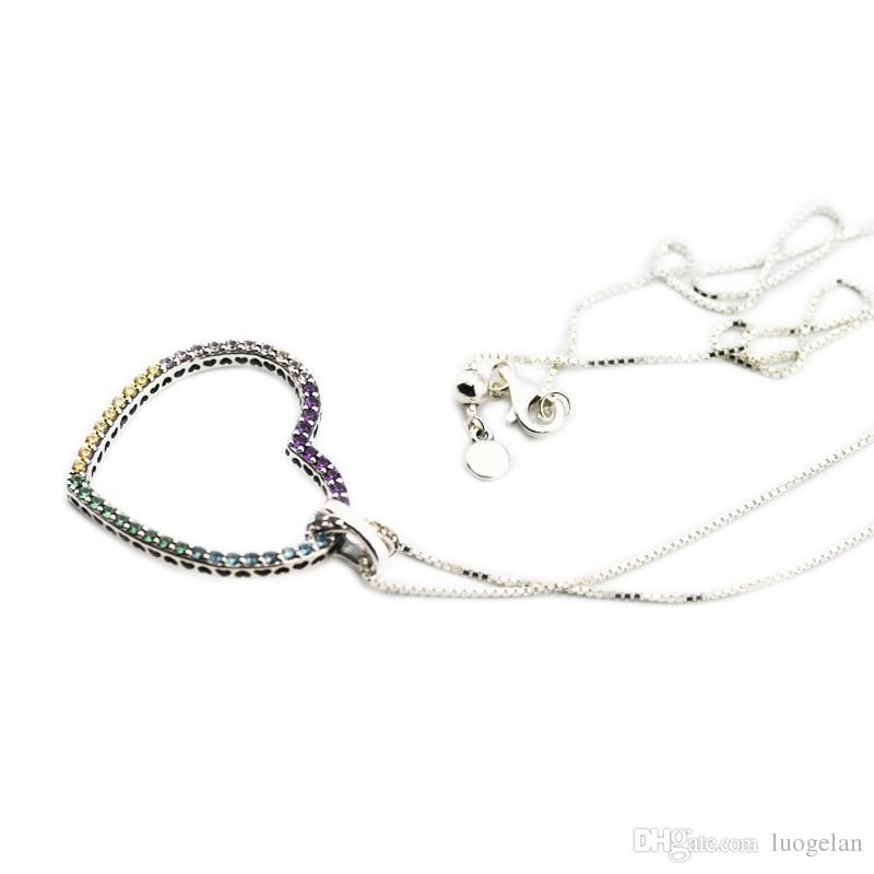 pandora jewelry heart necklace