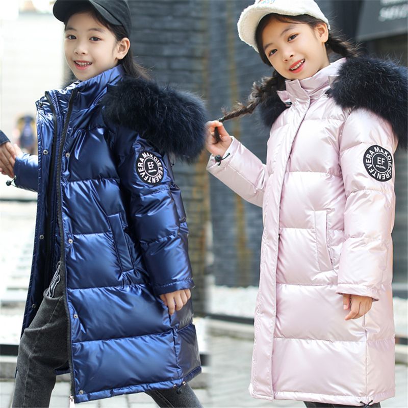 Compra Muchacha De La Manera Chaquetas A Prueba De Agua Caliente Niños  Abajo Parkas Abrigo De Piel Adolescente Engrosamiento De Abrigo Para El  Grado De Invierno Frío 30 T191026 Barato | Entrega