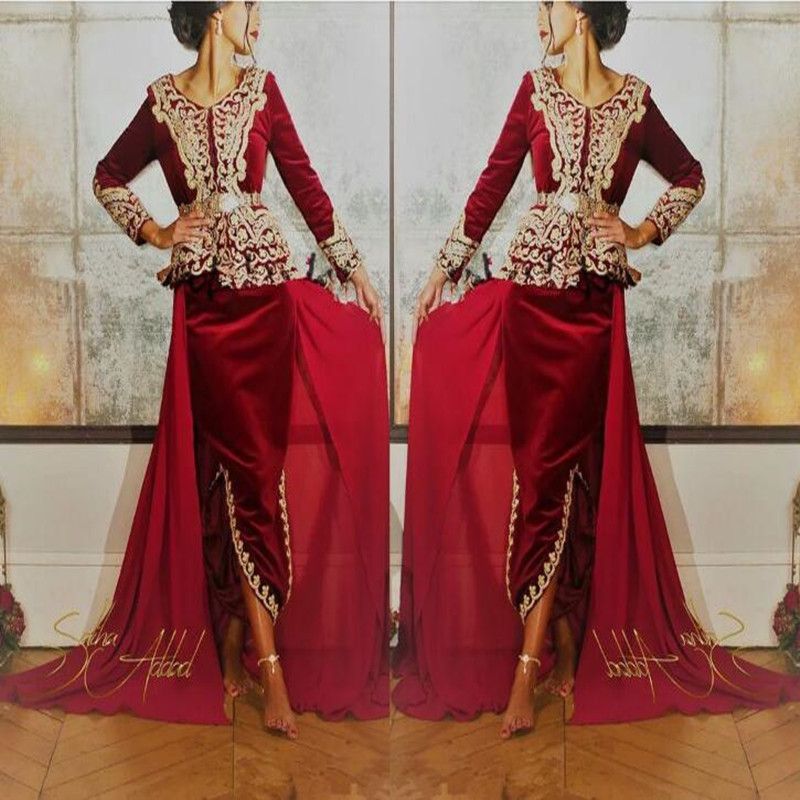 velvet caftan