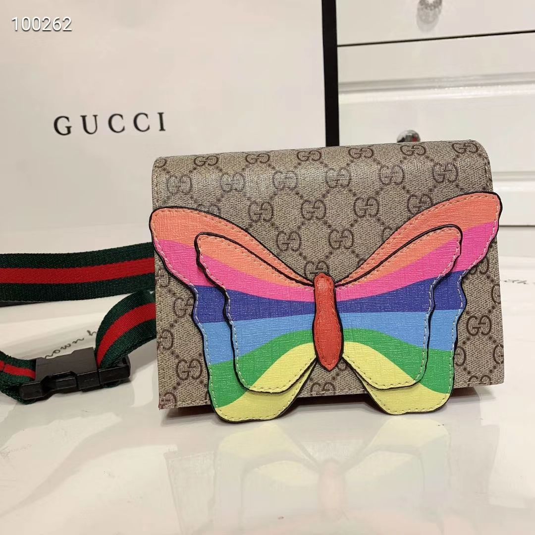 gucci butterfly backpack