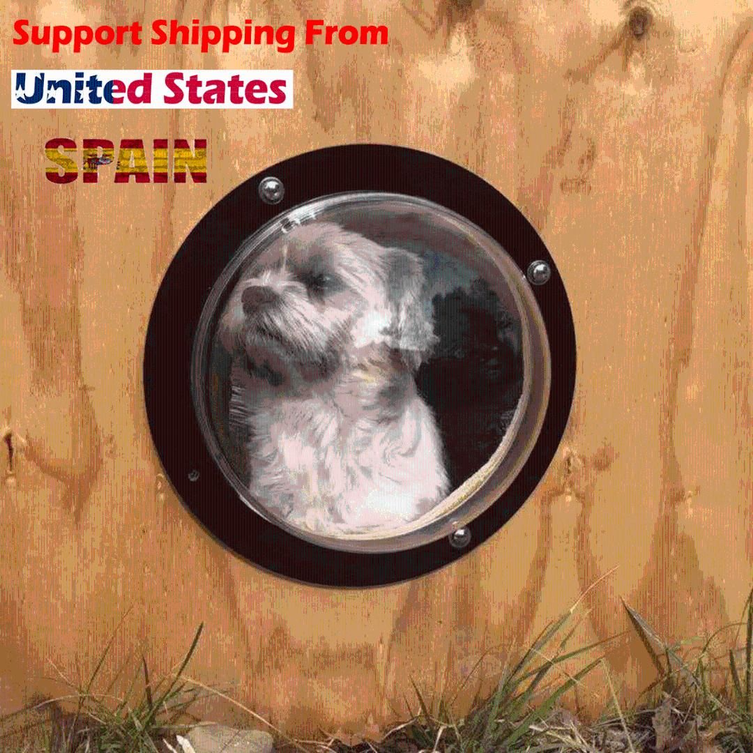 2019 Durable Acrylic Pet Sight Window Dome Insert Fence Clear