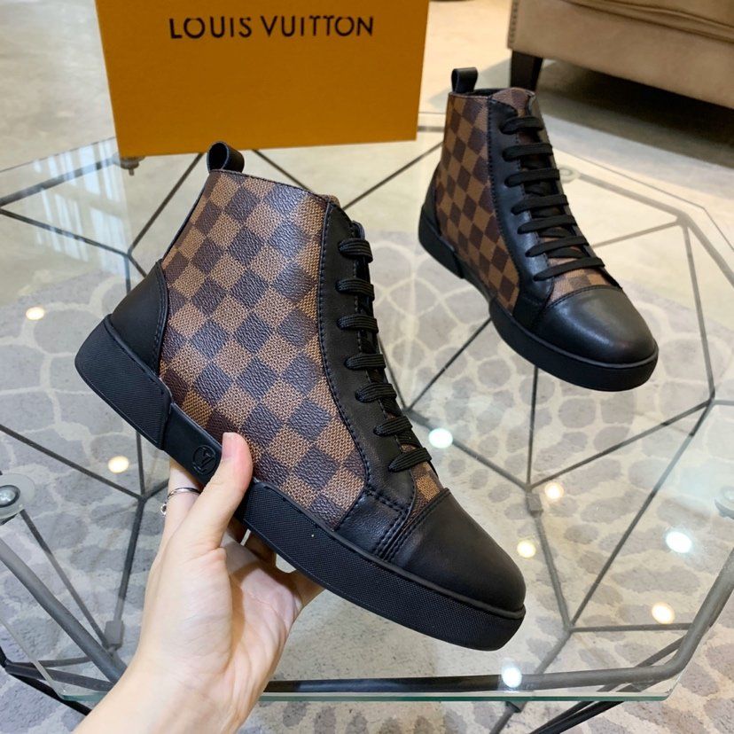 2020 Louis Vuitton Shoes LV Últimas Marca Hombre De La Aptitud Del Cuero De  Zapatos Casual Para Mujer Para Hombre Negro De Cuero Zapatos Cómodos Zapatos  Ocasionales Planos Diario De 139,92 €