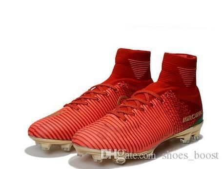 crampon cr7 rouge