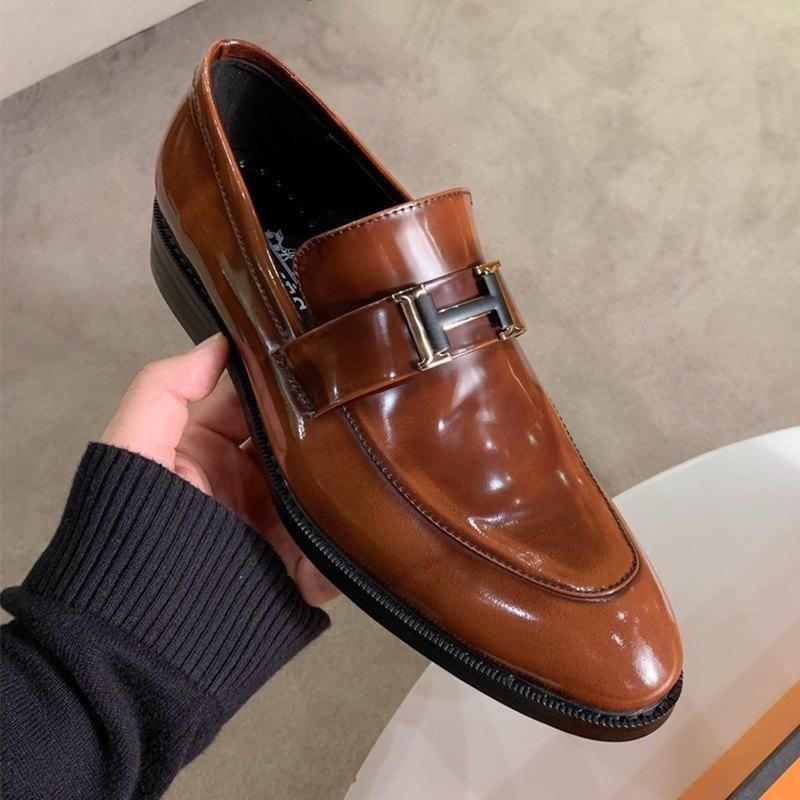 mens leather deck shoes