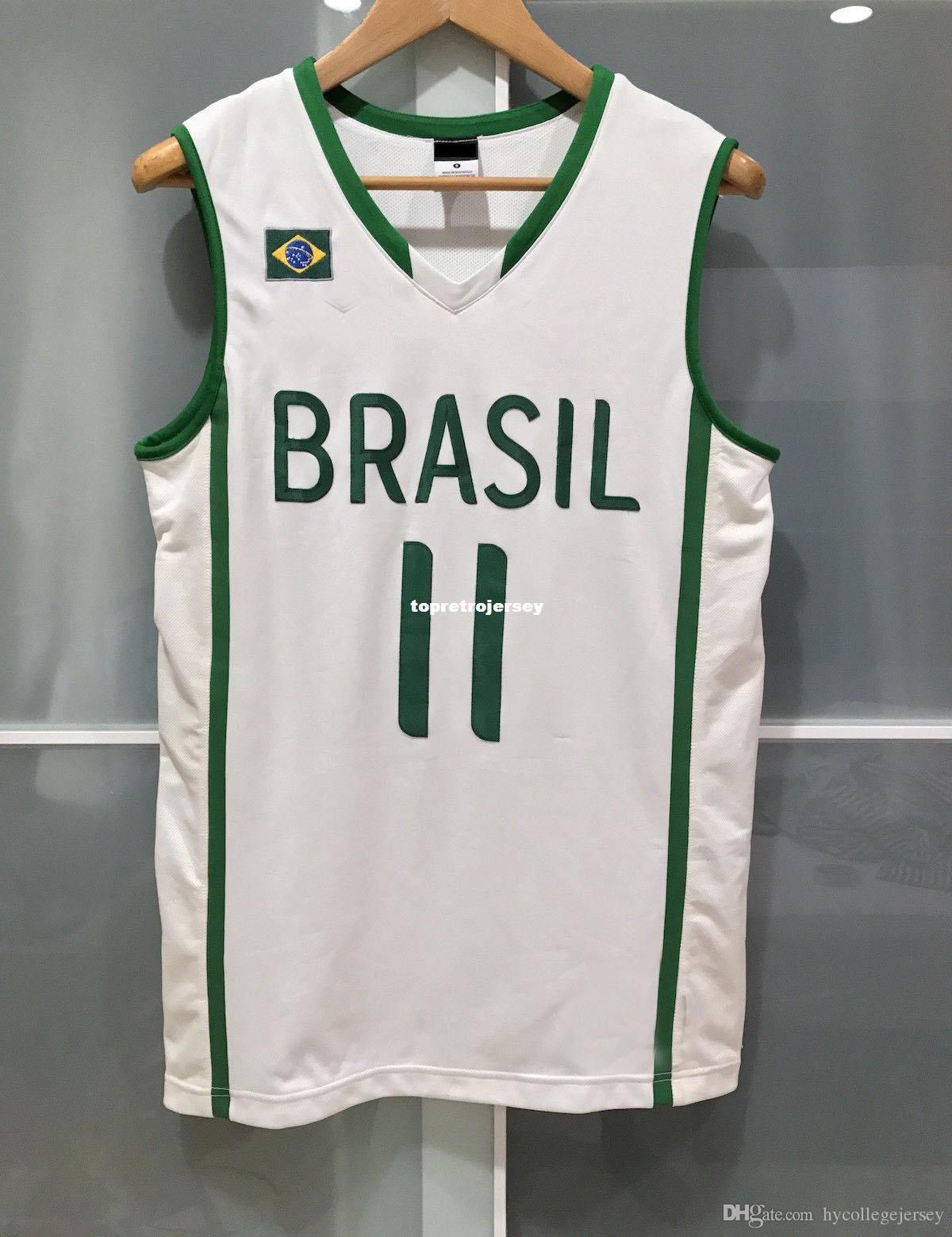 brazil basketball jersey design
