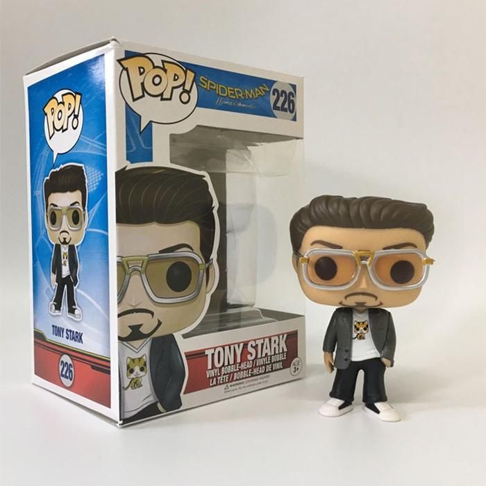 spider man homecoming tony stark funko pop