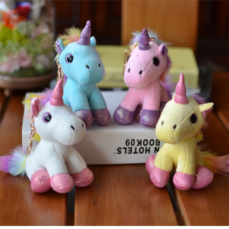 small stuffed unicorn