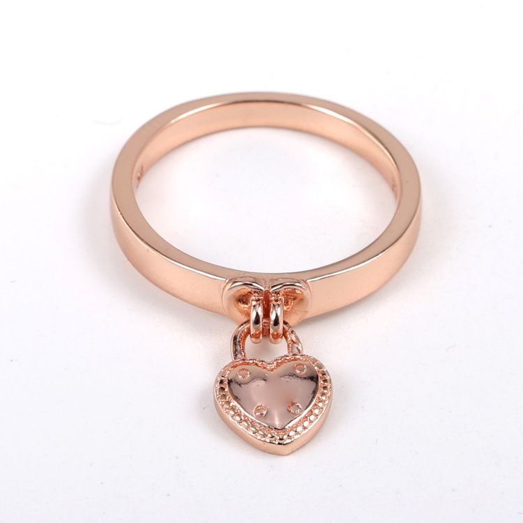 Original 925 Sterling Silver Ring Rose 