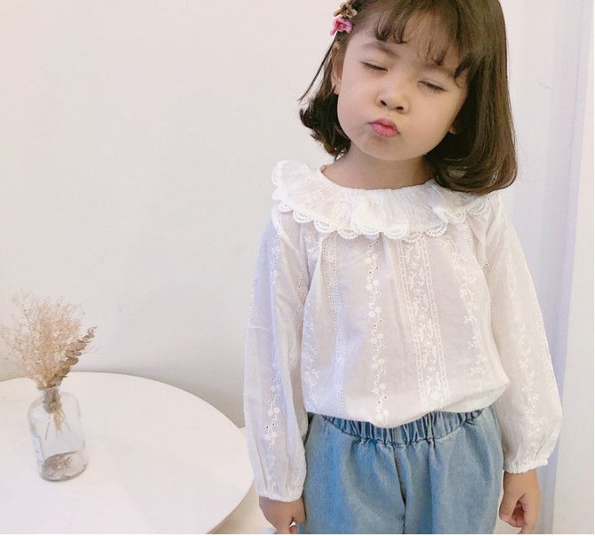 Children Princess Girl Blouse Clothes 