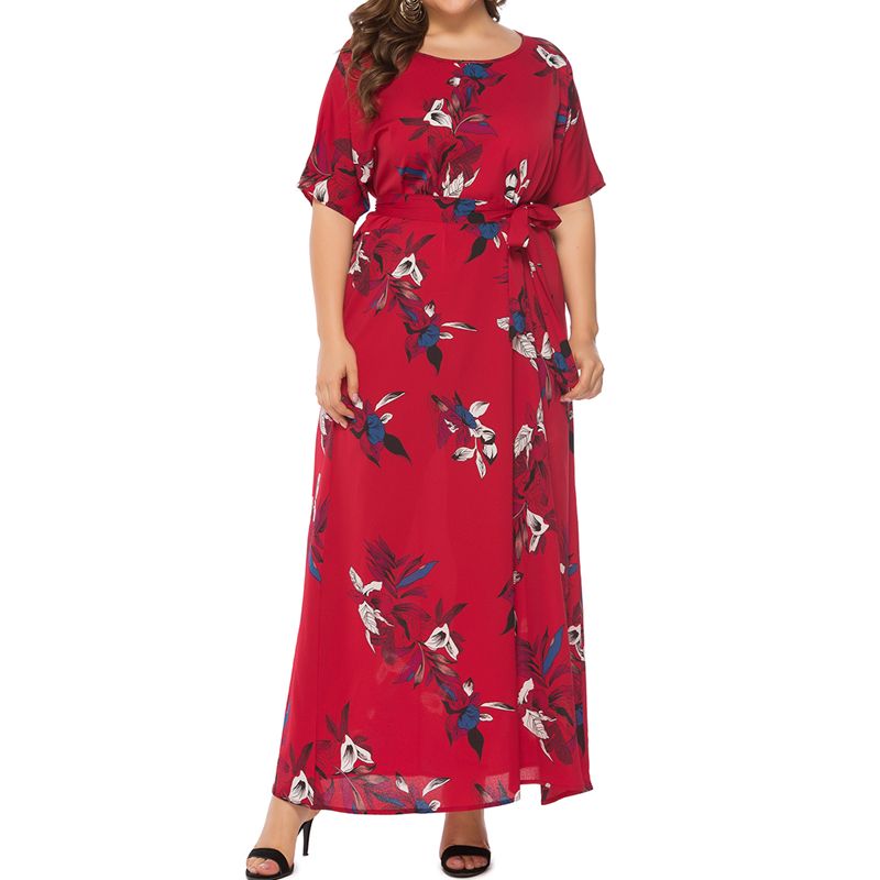 xl maxi dresses with sleeves