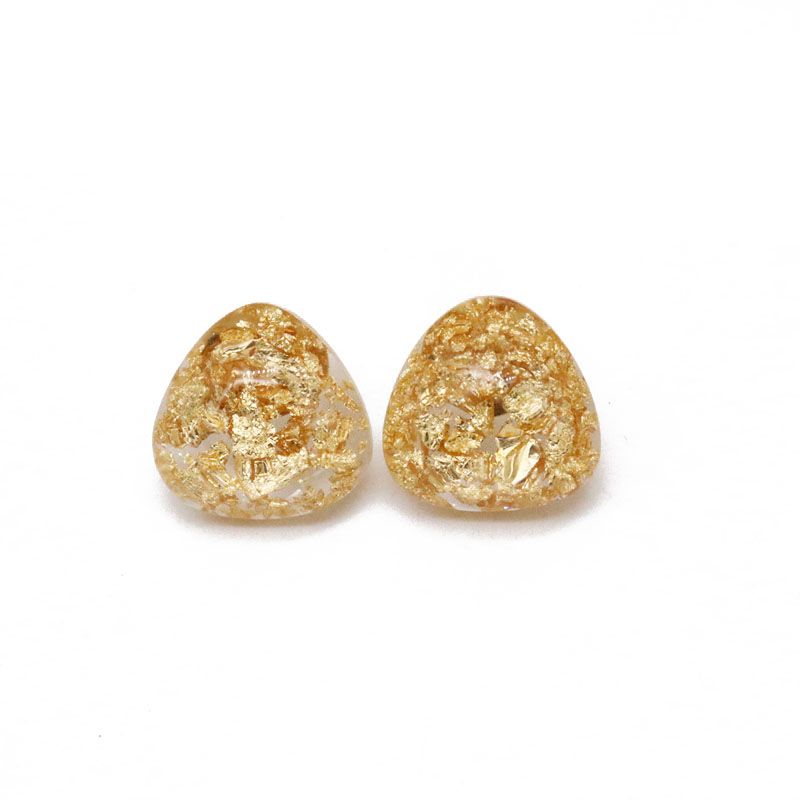 new gold stud earrings