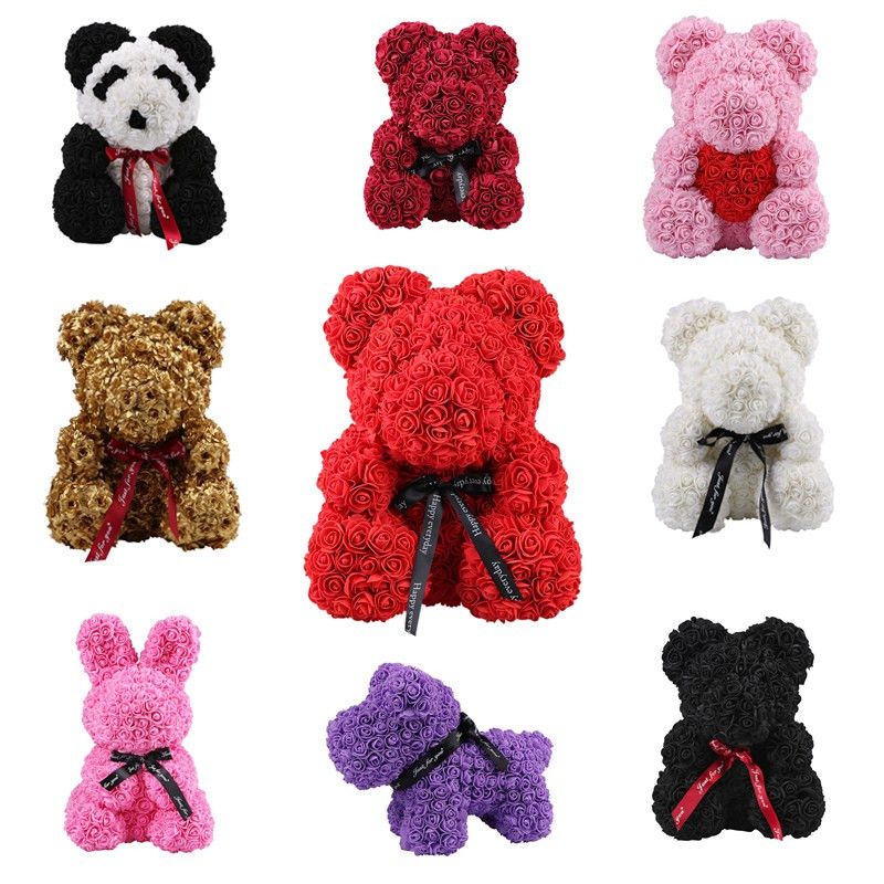 panda rose bear