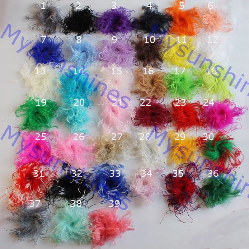 ostrich feather puffs wholesale