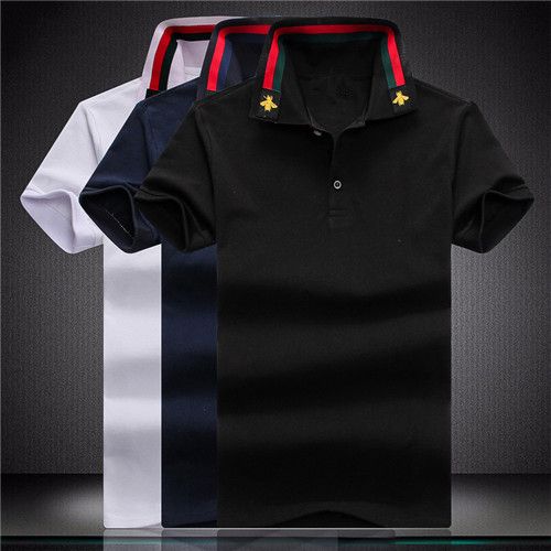Mens Designer Polo Shirts White