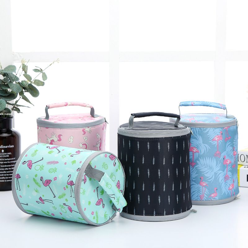 lunch bag with bottle