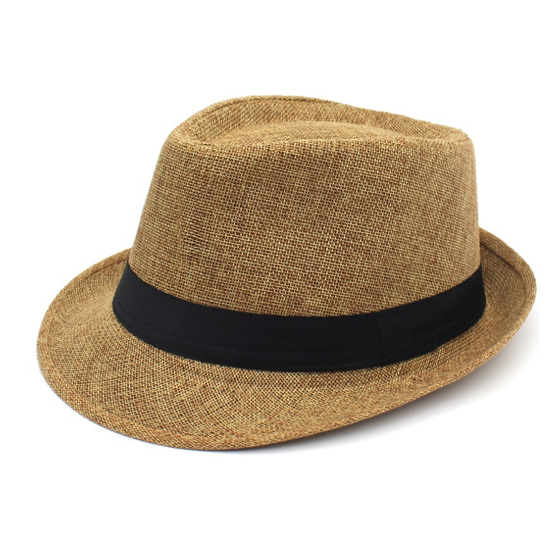 Summer Sun Hats for Women Man Beach Straw Hat for Men UV Protection Cap Chapeau