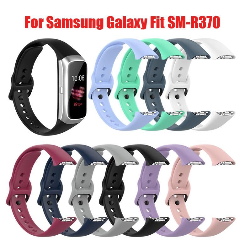 Acquistare Cinturino Samsung Galaxy Fit SM R370 Del Silicone Del Polso Di  Sport Della Cinghia Della Fascia Di Smart Orologio Bracciale Accessori  Strap Economico | Consegna Veloce E Qualità | It.Dhgate