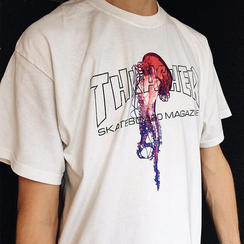 Shirt Thrasher Jellyfish Print Shirts 