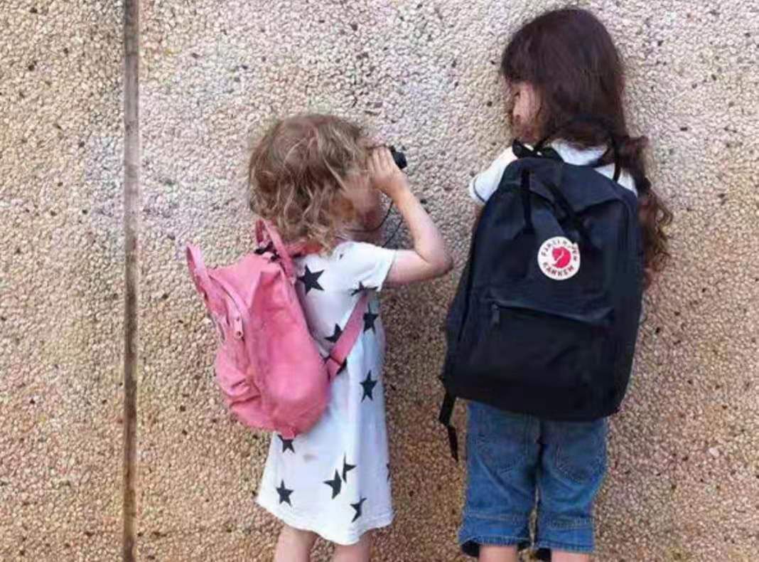 girl fjallraven backpack