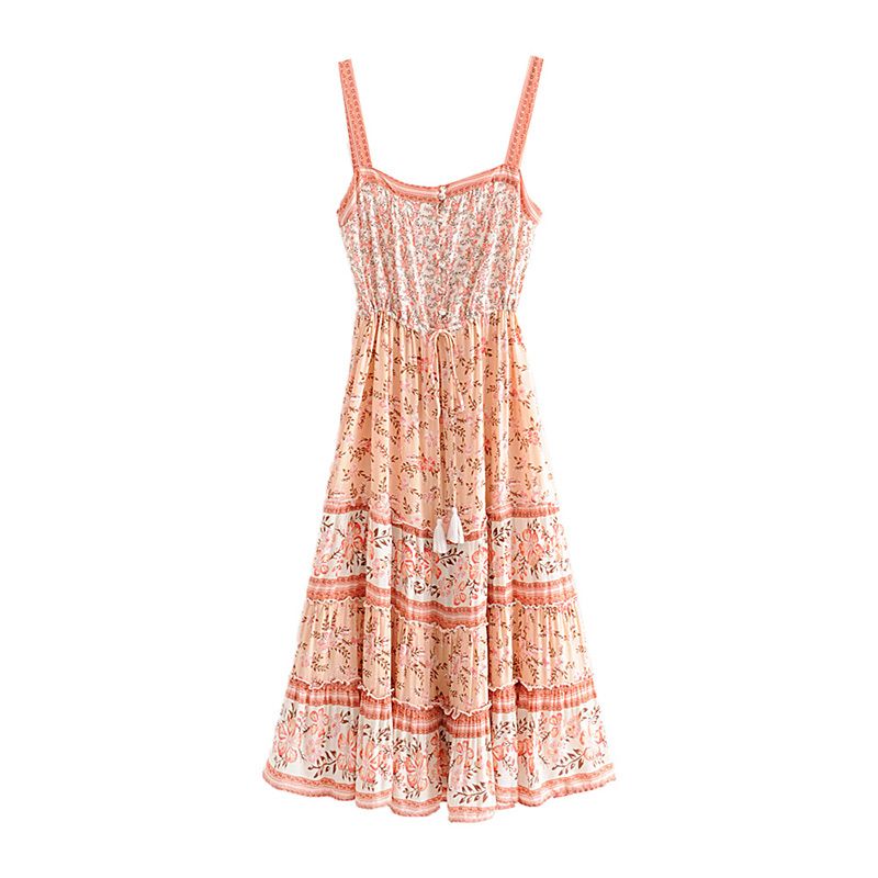 tropical sundress womens