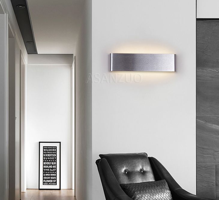 Grosshandel Rechteck Led Wandleuchte Nachttischlampen 20 Watt 24