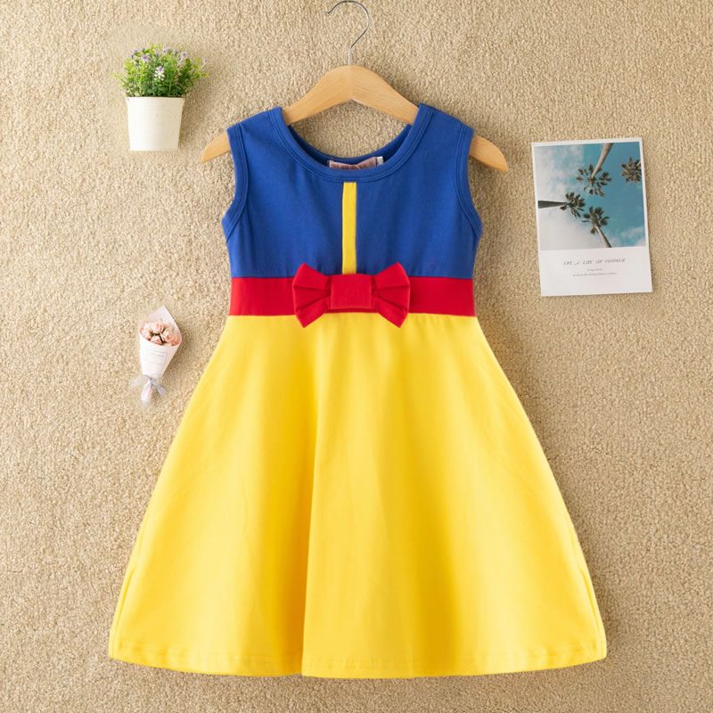 Compra Disfraz De Halloween Para Nina Vestido De Fiesta Navidad Blancanieves Belle Sirena Princesa Frock Kid Bow Disfraz Ceremonia Vestido Ropa Para Ninos Barato Entrega Rapida Y Calidad Es Dhgate