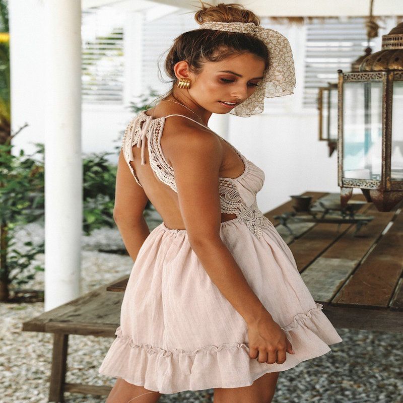 spaghetti strap ruched waist mesh bridesmaid dress