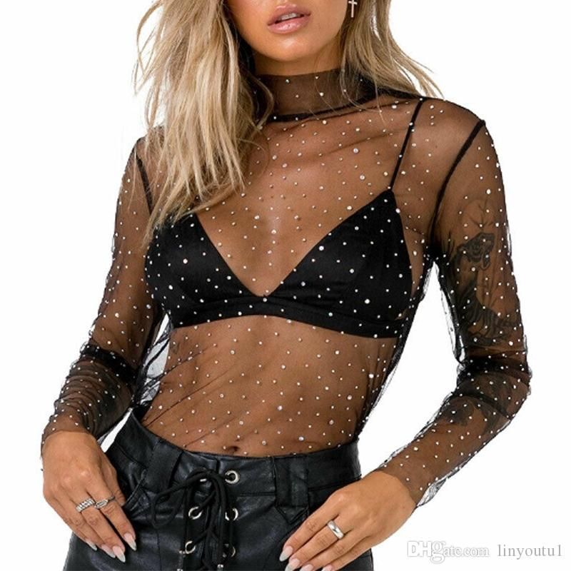 transparent blouses